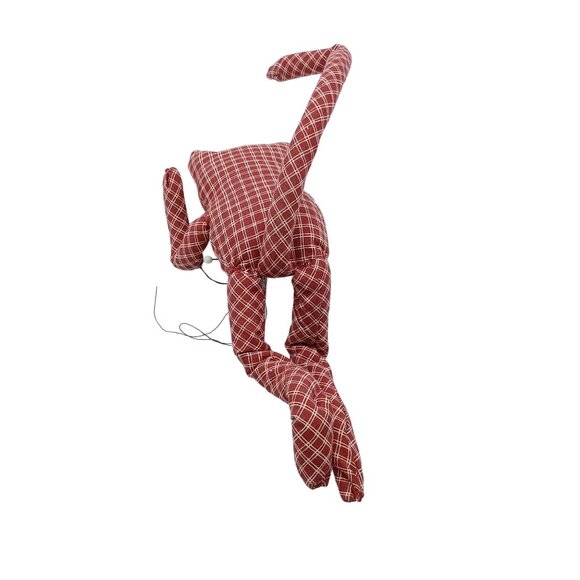 Vintage Stuffed Cat Pin Cushion, Country Shelf Sitter - Picture 3 of 3